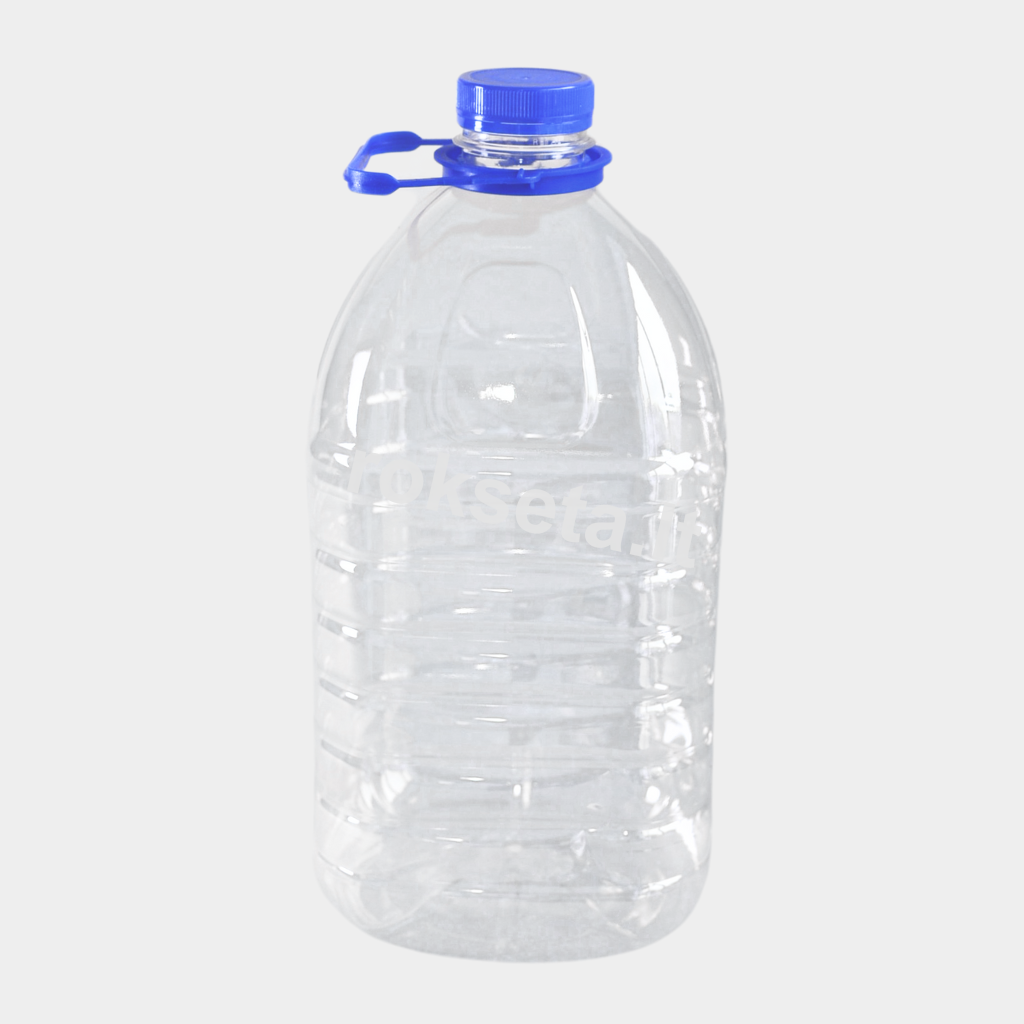 PET bottles 5 l. with stopper and handle