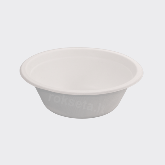 Sugarcane bowl 400 ml. ECO 12 pcs.