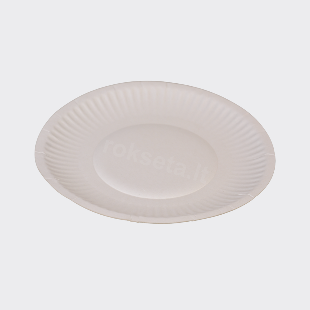 Paper plates 18 cm. 100 pcs.