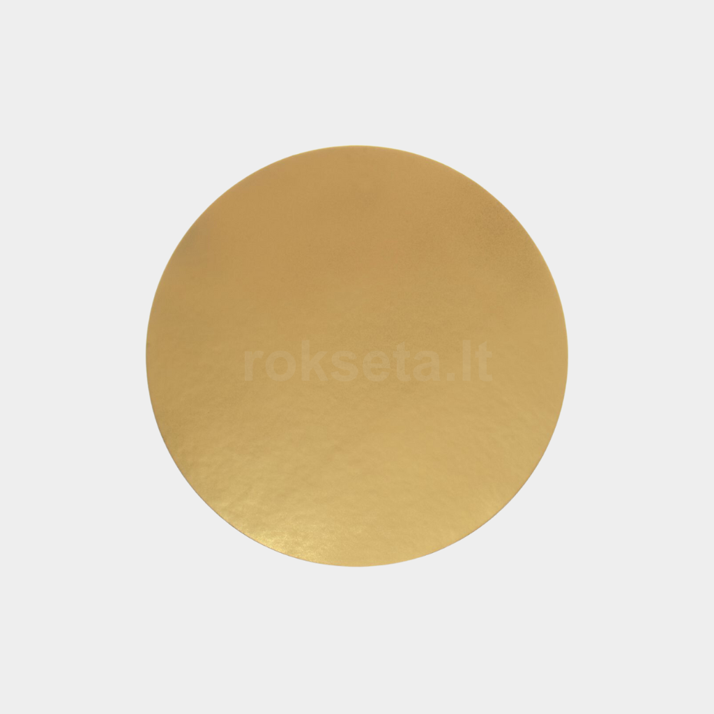 Trays 220 mm. 100 pcs., golden color