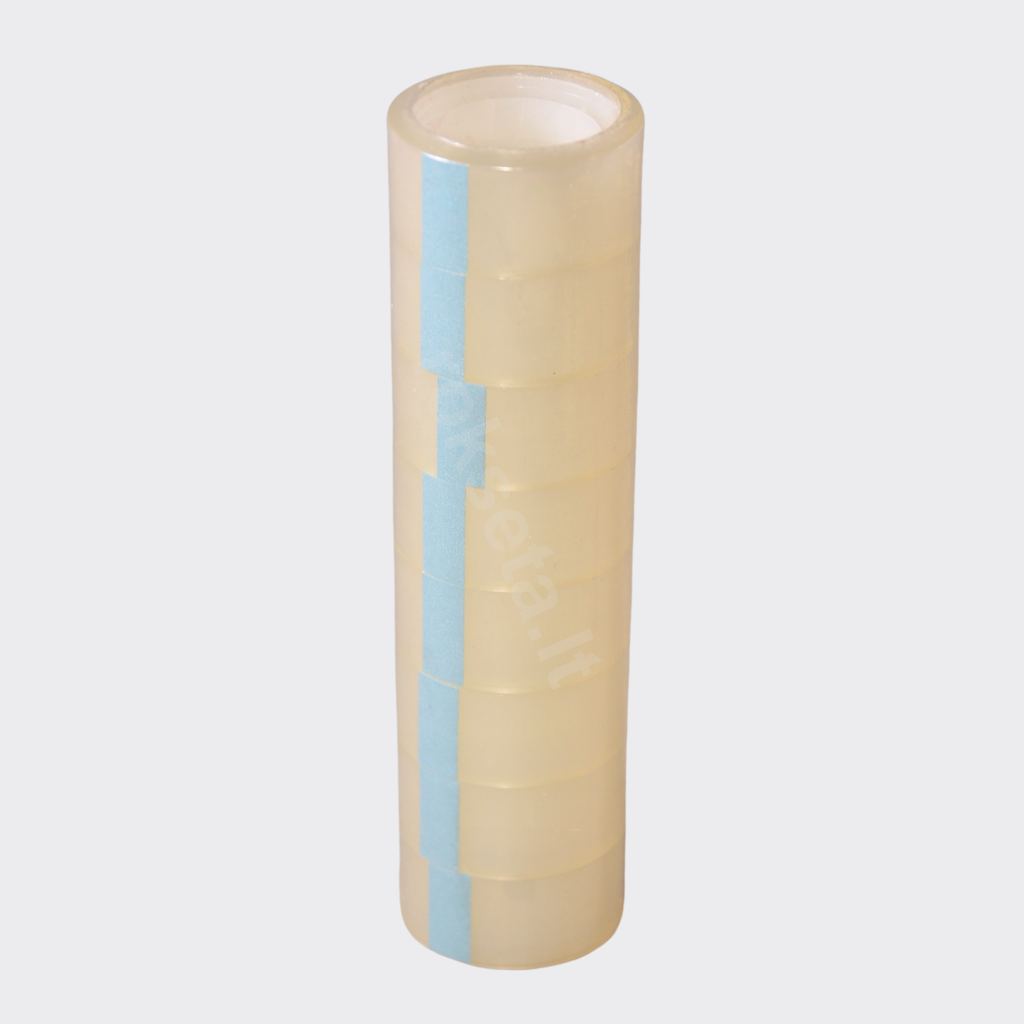 Adhesive tape 25x66m transparent