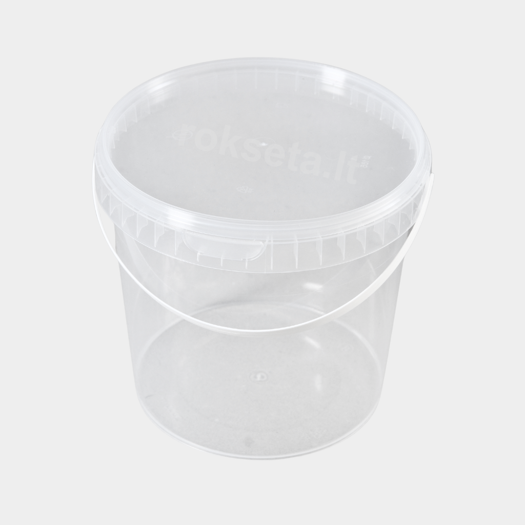 Kibirėlis 2000 ml. su dangteliu.