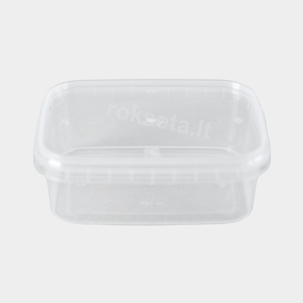 Hermetically sealed container with lid 280 ml.