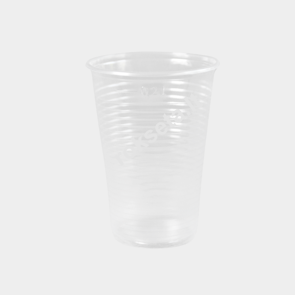 PP stiklinaitės 200ml (skaidrios) 100vnt.