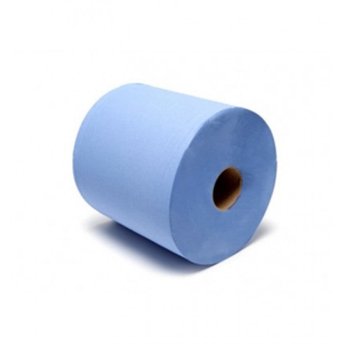Towels in a roll, 2 layers, blue color