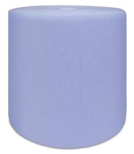 Towels in a roll, 2 layers, blue color