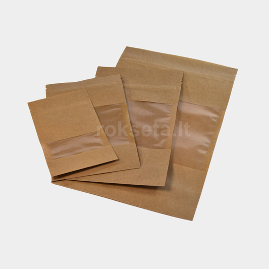 Maišeliai popieriniai doypack 85x2f30x145