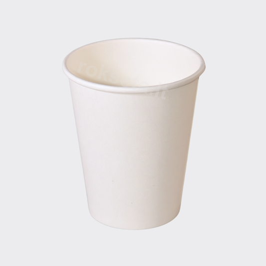Paper cups 250 ml WHITE