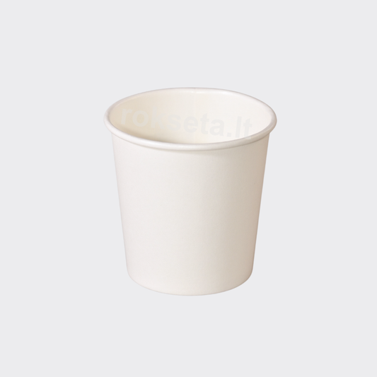 Paper cups 100 ml WHITE