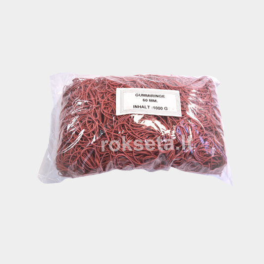 Gumytės prekių pakavimui D50 mm. 1 kg.