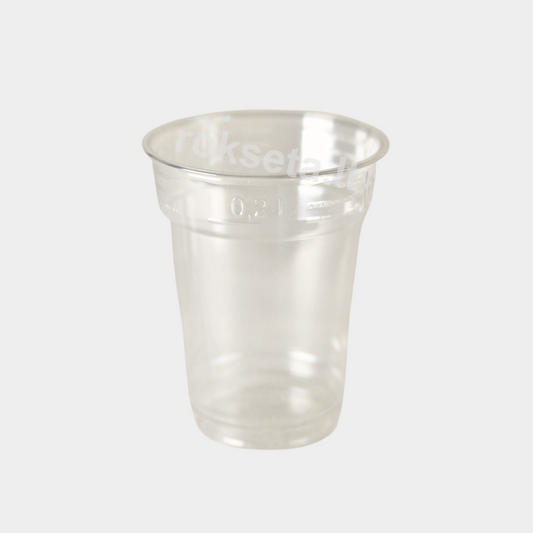 PET indeliai  skaidrūs 300 ml.  95mm./.50 vnt.