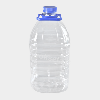 PET bottles 5 l. with stopper and handle
