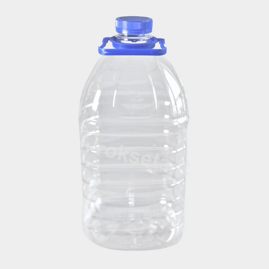 PET bottles 5 l. with stopper and handle
