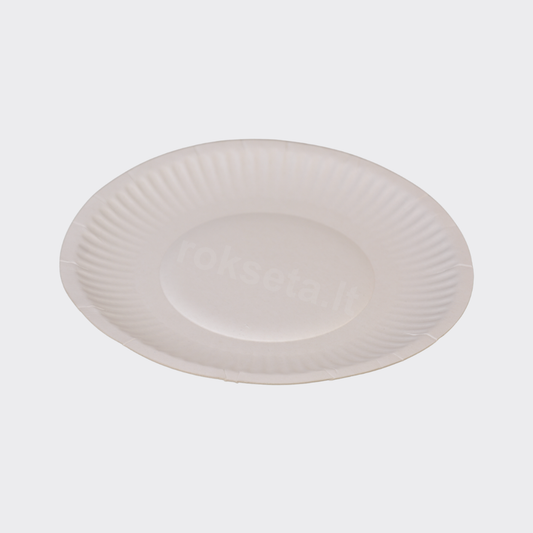 Paper plates 18 cm. 100 pcs.