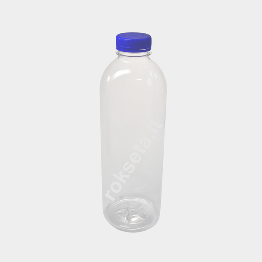 PET bottles 1 l. BOBBY with a corkscrew
