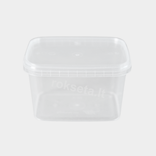Hermetically sealed jar with lid 500 ml.