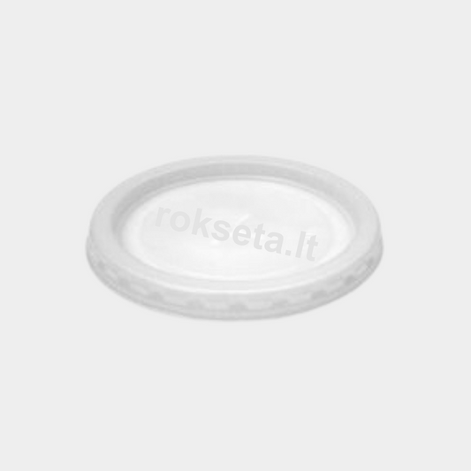PET dangteliai 78 mm. gaubti be skylutės/50 vnt.