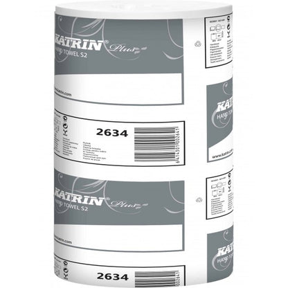 Towels in a roll, 2 layers, white, 60 m.