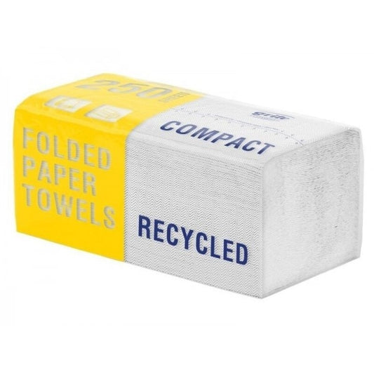 Hand towels with sheets, 2 layers, gray, 250 sheets