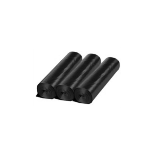 Garbage bags in a roll 75x115cm 150L black 10 pcs.